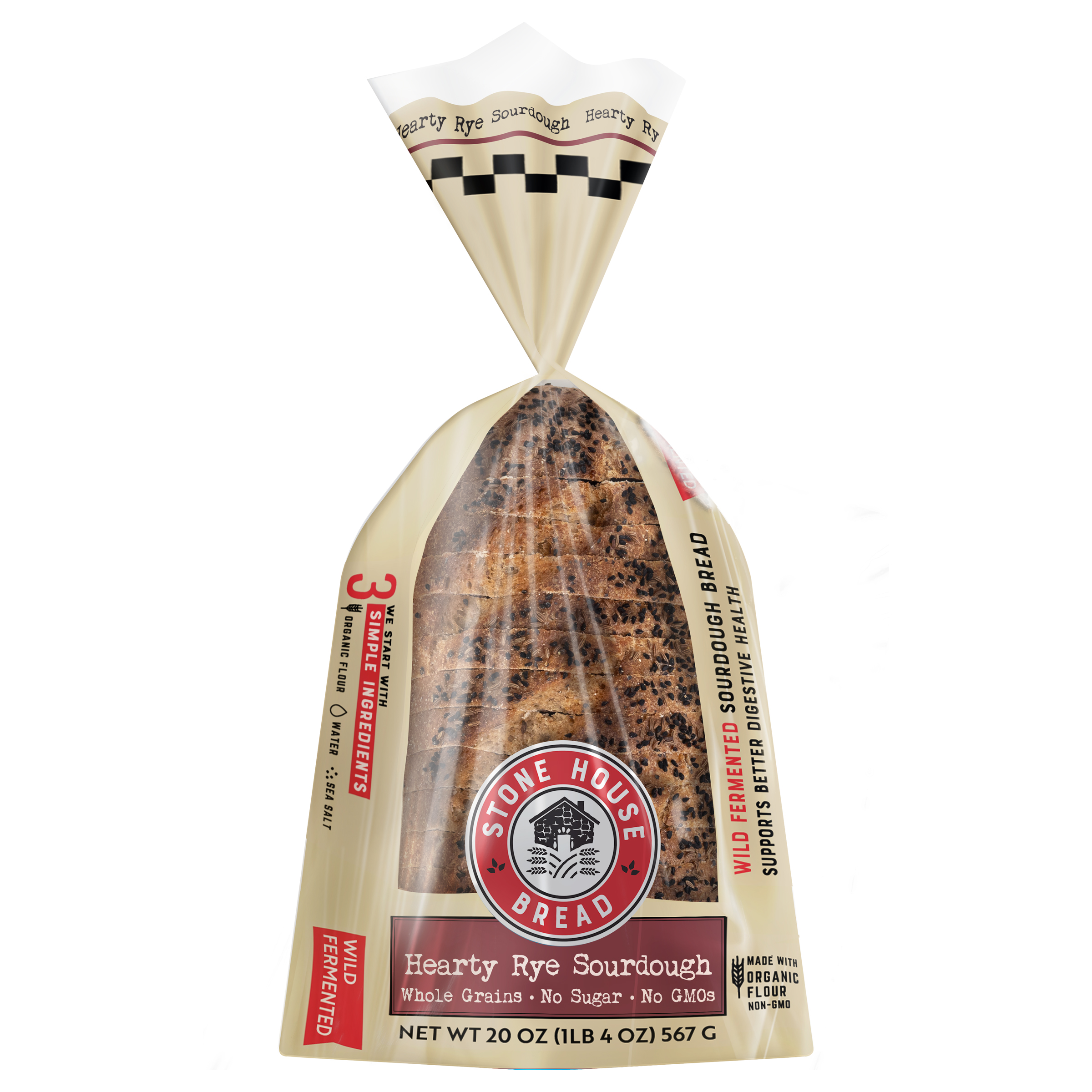 HEARTY RYE<br>SOURDOUGH