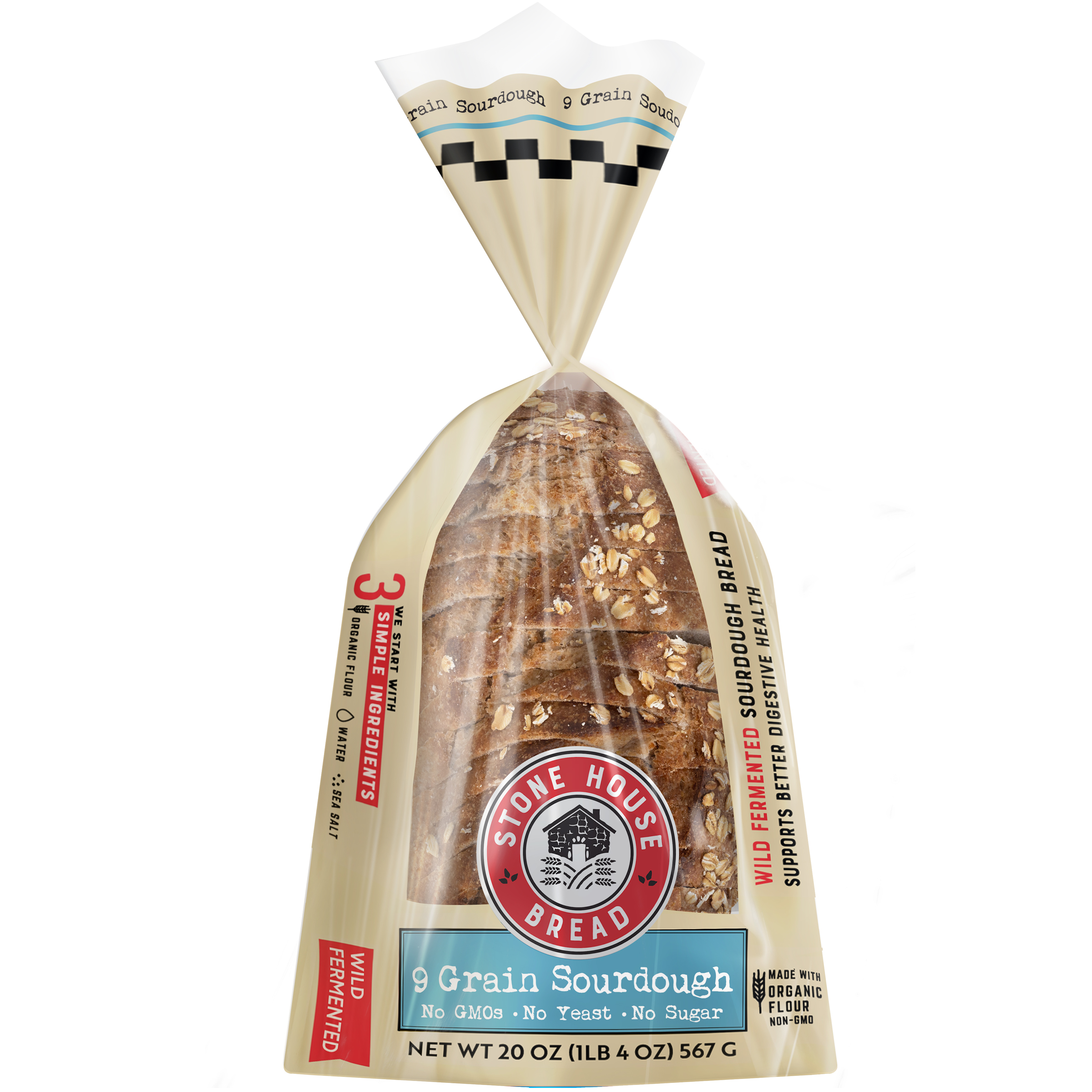 NINE GRAIN<br> SOURDOUGH