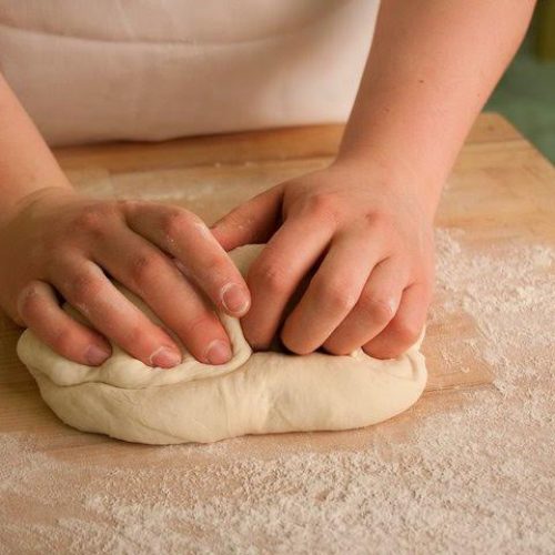 Stone house bread dough